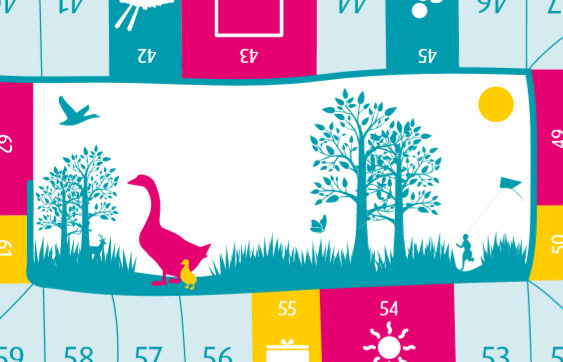 Ganzenbord (uit EcoPositief in vijf stappen)